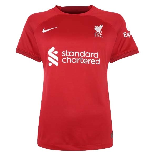 Camiseta Liverpool 1ª Kit Mujer 2022 2023